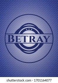 Betray jean background. Vector Illustration. Detailed.