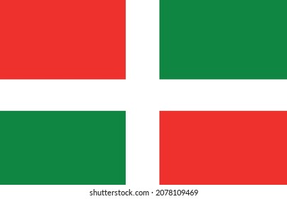 Betsimisaraka people flag vector icon