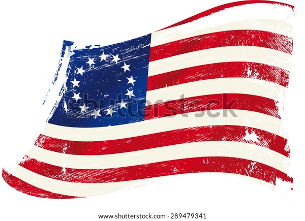 Download Betsy Ross Flag Grunge Grunge Betsy Stock Vector (Royalty ...