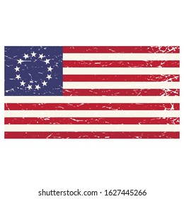 156 Distressed betsy ross flag Images, Stock Photos & Vectors ...