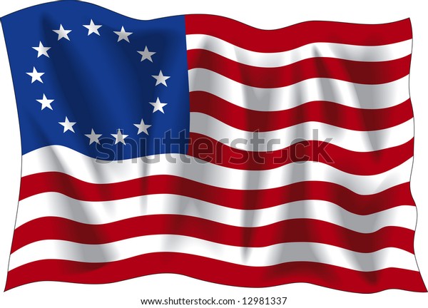 Download Betsy Ross Flag Vector Illustration Stock Vector (Royalty ...