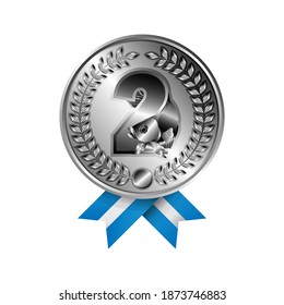 Betta fish medal bronze, silver and gold for certificate.