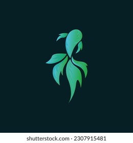 Vector de peces Betta para ilustración o logotipo