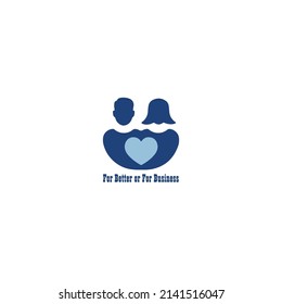 For Better or For Business Logo Design