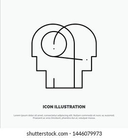 Better, Communication, Hearing, Human Line Icon Vector