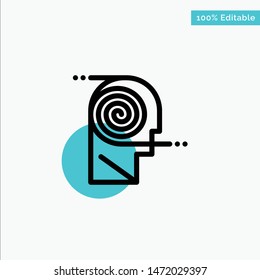 Better, Comprehension, Definition, Learning, Study turquoise highlight circle point Vector icon