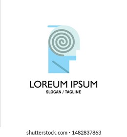 Better, Comprehension, Definition, Learning, Study Business Logo Template. Flat Color