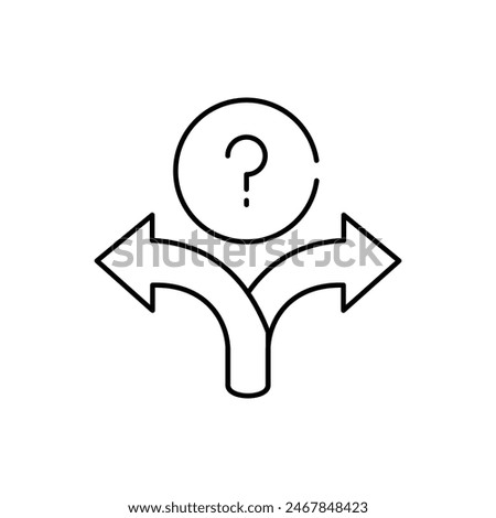 Better Decision Making Vector Icon Design