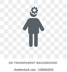better human icon. Trendy flat vector better human icon on transparent background from Feelings collection. 
