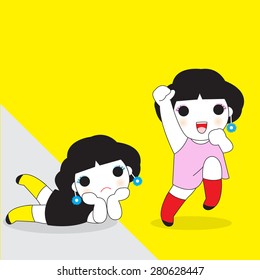 The Better Me character illustration