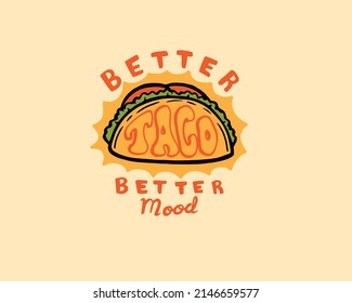 Bessere Taco-Typografie