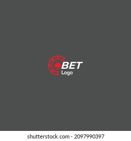 Betting logo word bet vector file 
