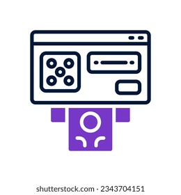 betting online icon for your website, mobile, presentation, and logo design.