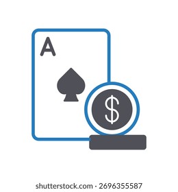 Betting Vector icon which can easily modify or edit
