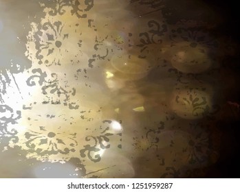 beuatiful golden back ground