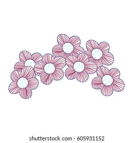 beutiful flowers decoration design