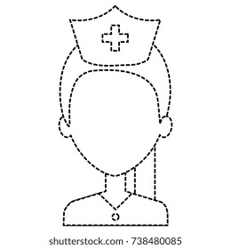 beutiful nurse avatar character