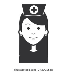 beutiful nurse avatar character