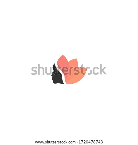 beuty logo design concept, icon logo