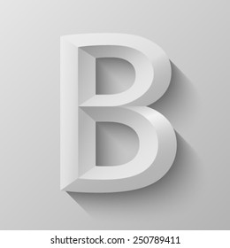 Bevel font with shadow in eps 10