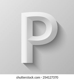 Bevel font with shadow in eps 10