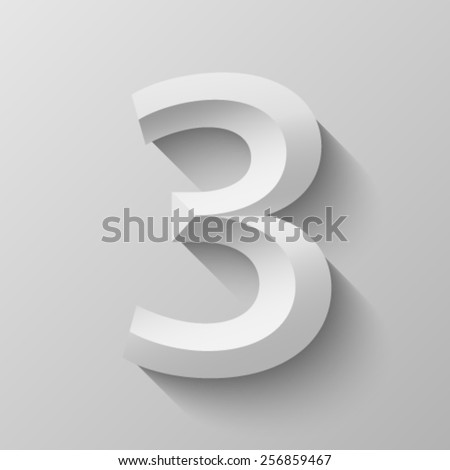 Bevel font with shadow in eps 10