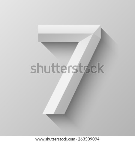 Bevel font with shadow in eps 10