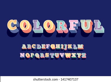 beveled bold serif typography design vector/illustration