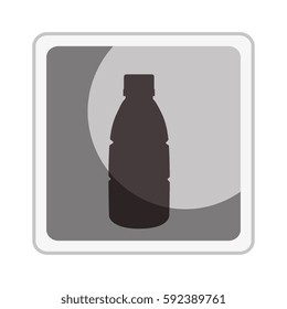 beverage bottle isolated icon