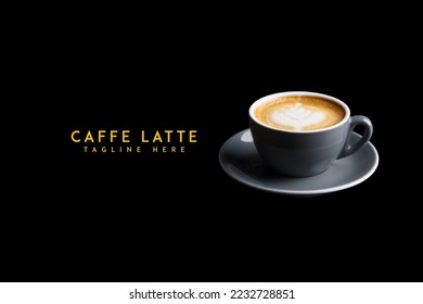 beverage CAFFE LATTE for the cafe menu list