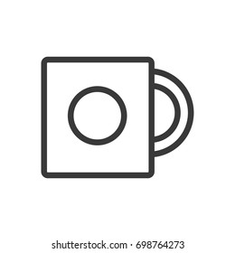 Beverage cup Icon line icon