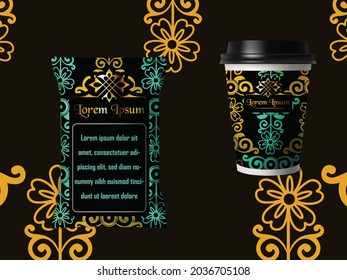 Beverage Cup Packaging Product  Design 