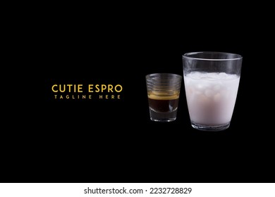 beverage CUTIE ESPRO for the cafe menu list
