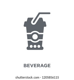 Beverage icon. Beverage design concept from Drinks collection. Simple element vector illustration on white background.