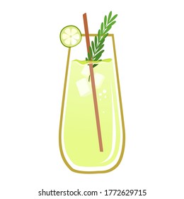 Icono de bebida en diseño plano. Nuevo concepto de ilustración de bebida. Símbolo aislado del vector