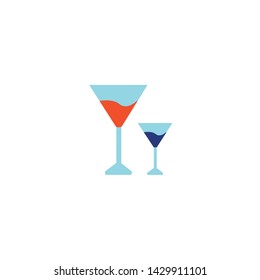 Beverage Icon Vector Logo Template
