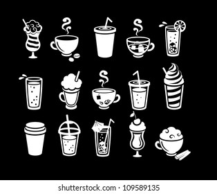 Beverage icons