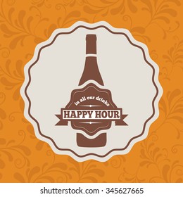 beverage menu design, vector illustration eps10 graphic 