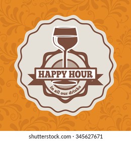 beverage menu design, vector illustration eps10 graphic 