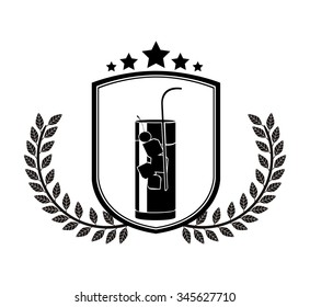 beverage menu design, vector illustration eps10 graphic 