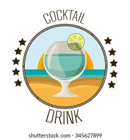 beverage menu design, vector illustration eps10 graphic 