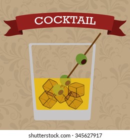 beverage menu design, vector illustration eps10 graphic 