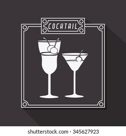 beverage menu design, vector illustration eps10 graphic 