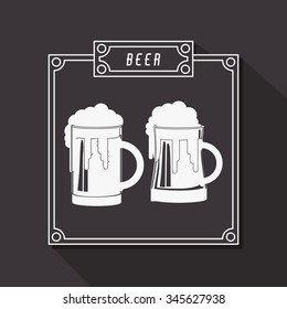 beverage menu design, vector illustration eps10 graphic 