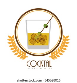 beverage menu design, vector illustration eps10 graphic 