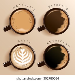 Beverage Menu : Vector Illustration