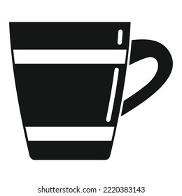 Beverage mug icon simple vector. Hot cup. Breakfast cup