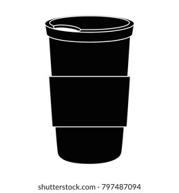 beverage in plasttic cup