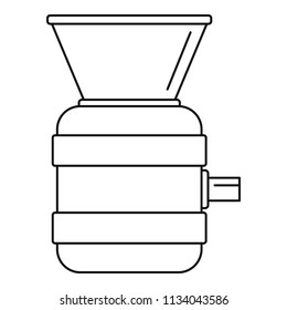 Beverage tool icon. Outline illustration of beverage tool vector icon for web design isolated on white background