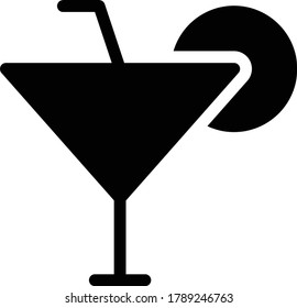 beverage vector glyph flat icon 